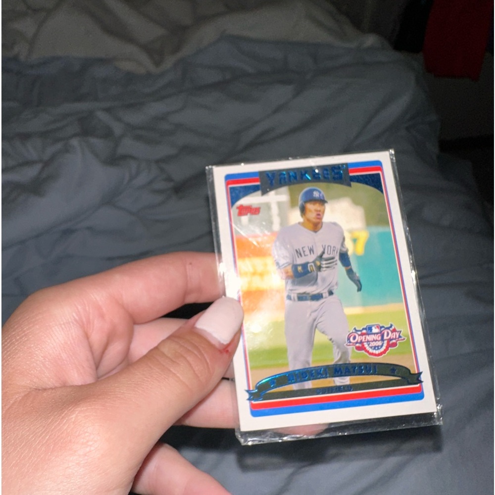 hideki matsui baseball card 2003-2005